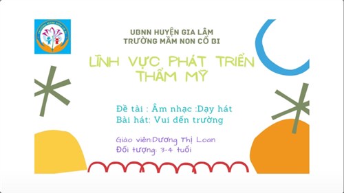 Dạy hát: Vui đến trường - MGB